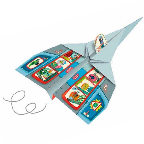 Papiroflexia origami · aviones - La Chata Merengüela