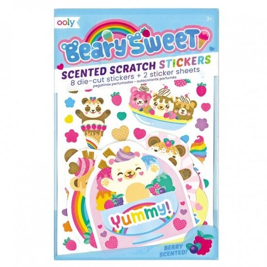 Pegatinas con ¡olores! · Beary Sweet - La Chata Merengüela