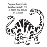 Peque-colores mágicos · dinosaurios - La Chata Merengüela
