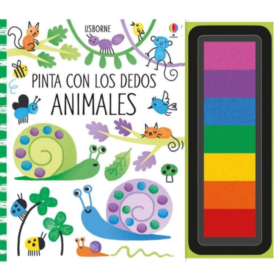 Pinta con los dedos · Animales - La Chata Merengüela