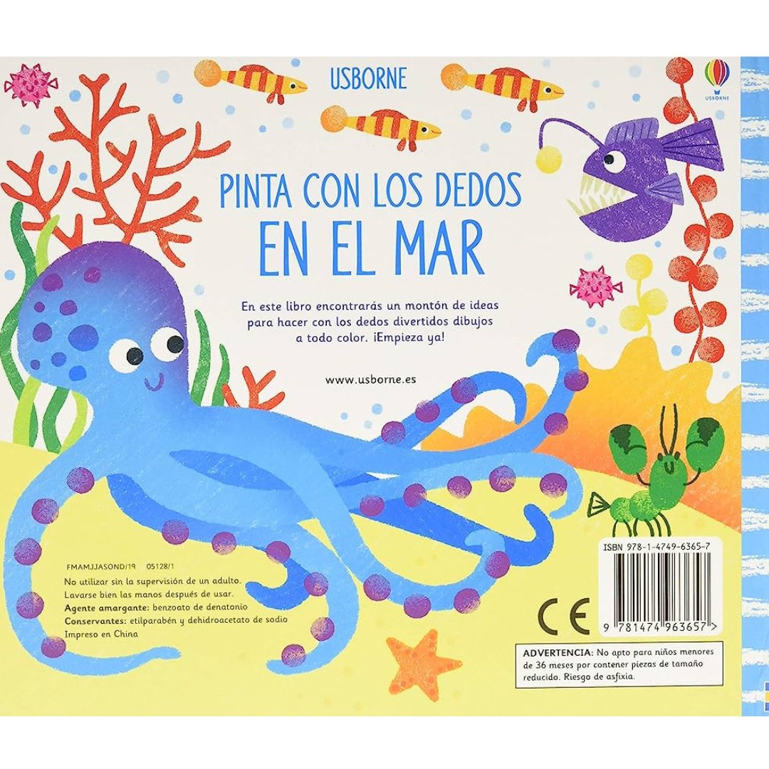 Pinta con los dedos · El Mar - La Chata Merengüela