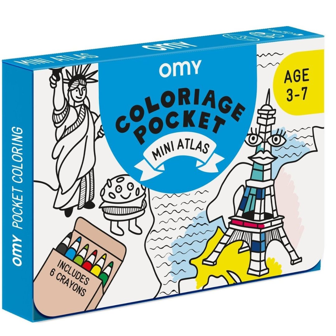 Pocket color OMY · Mini Atlas - La Chata Merengüela