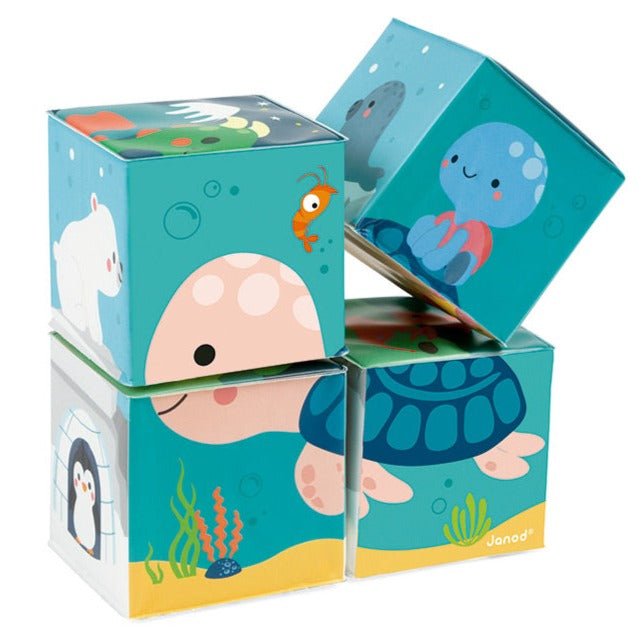 Puzzle Cubos de Baño - La Chata Merengüela