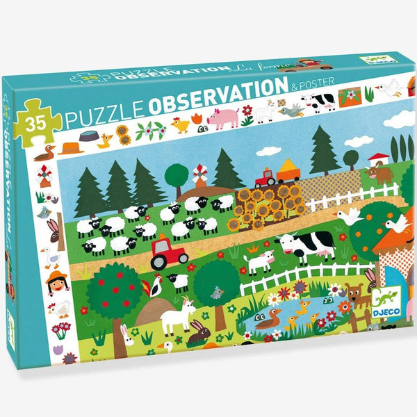 Puzzle de Observación La Granja: 35 piezas - La Chata Merengüela