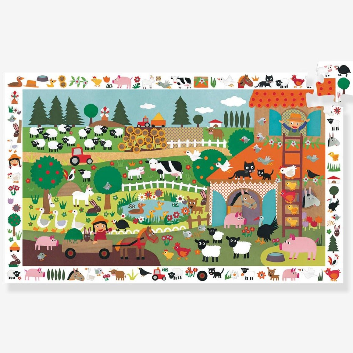 Puzzle de Observación La Granja: 35 piezas - La Chata Merengüela