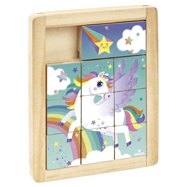 Puzzle deslizante de madera ¡para llevar! - La Chata Merengüela