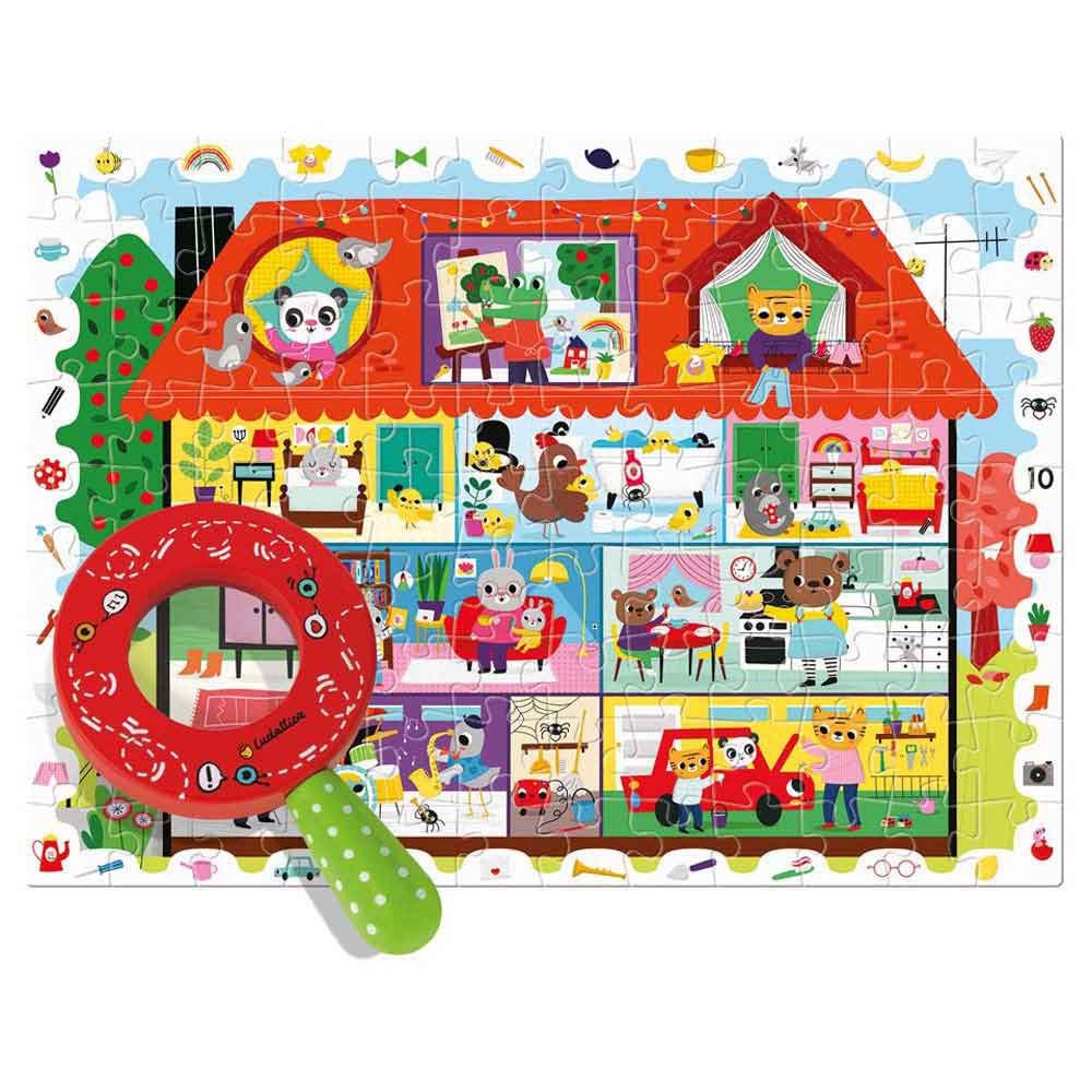 Puzzle Detective Mi Casa: 108 piezas - La Chata Merengüela