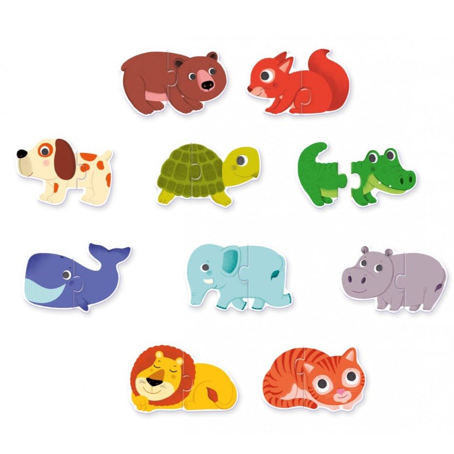 Puzzle Dúo · Animales - La Chata Merengüela