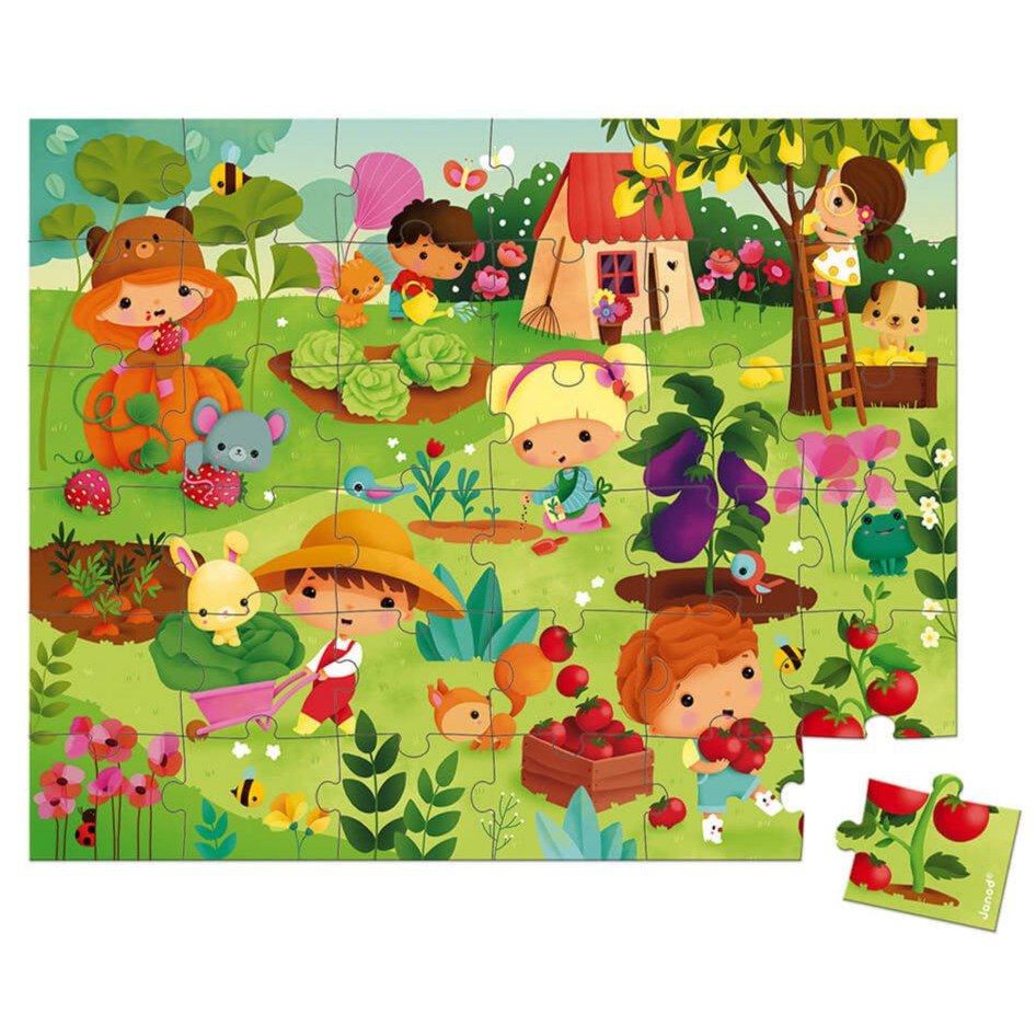 Puzzle El Huerto: 36 piezas - La Chata Merengüela
