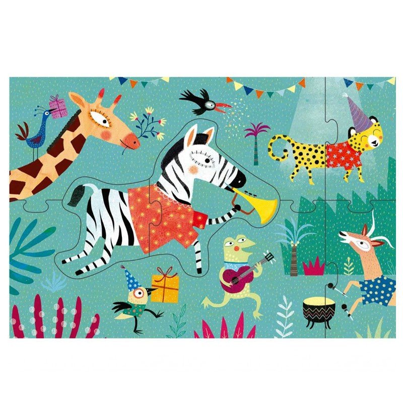 Puzzle Evolutivo The Jungle: 34 piezas - La Chata Merengüela