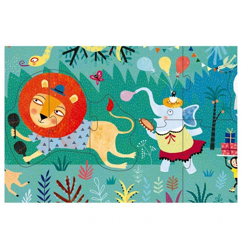 Puzzle Evolutivo The Jungle: 34 piezas - La Chata Merengüela