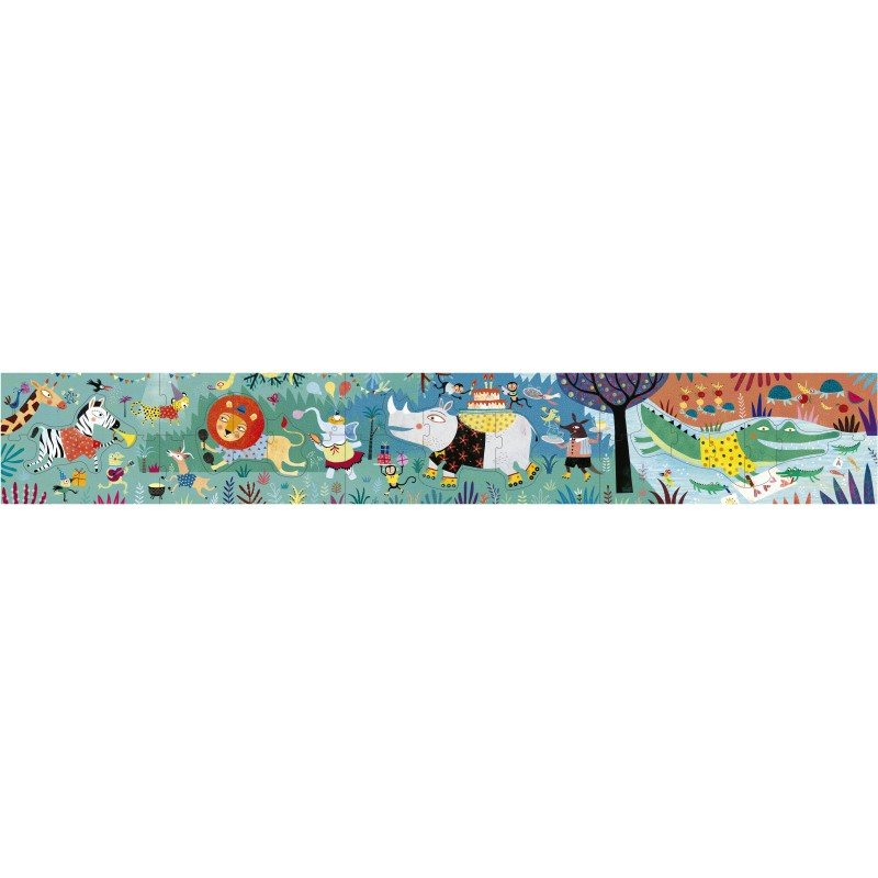 Puzzle Evolutivo The Jungle: 34 piezas - La Chata Merengüela