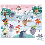 Puzzle Fiesta en la Nieve: 36 piezas - La Chata Merengüela