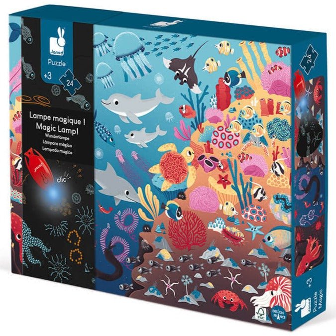 Puzzle Mágico El Océano: 24 piezas - La Chata Merengüela