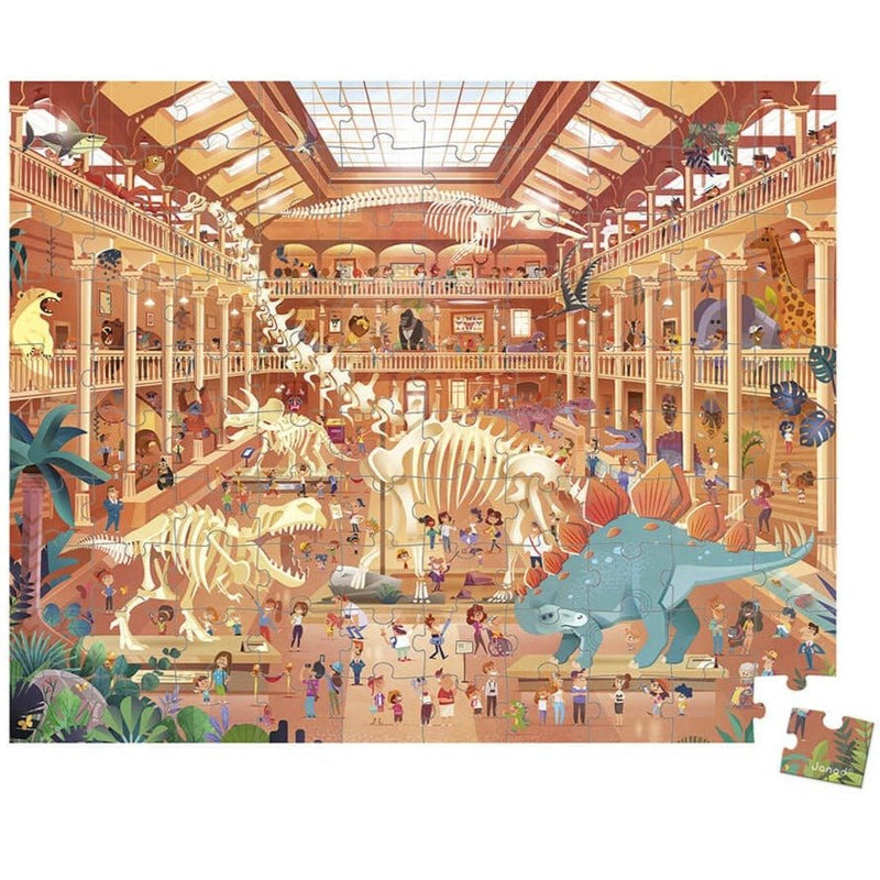 Puzzle Museo de historia natural: 100 piezas - La Chata Merengüela