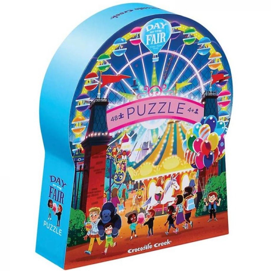 Puzzle Un día en la Feria: 48 piezas - La Chata Merengüela