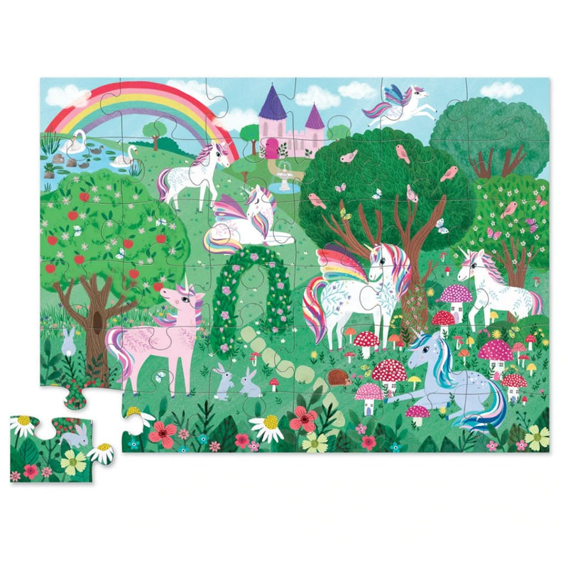 Puzzle Unicornios: 36 piezas - La Chata Merengüela