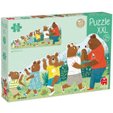 Puzzle XXL Familia de osos: 16 piezas - La Chata Merengüela