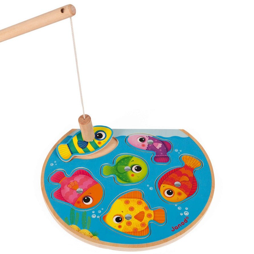Puzzle y juego magnético de Pesca - La Chata Merengüela