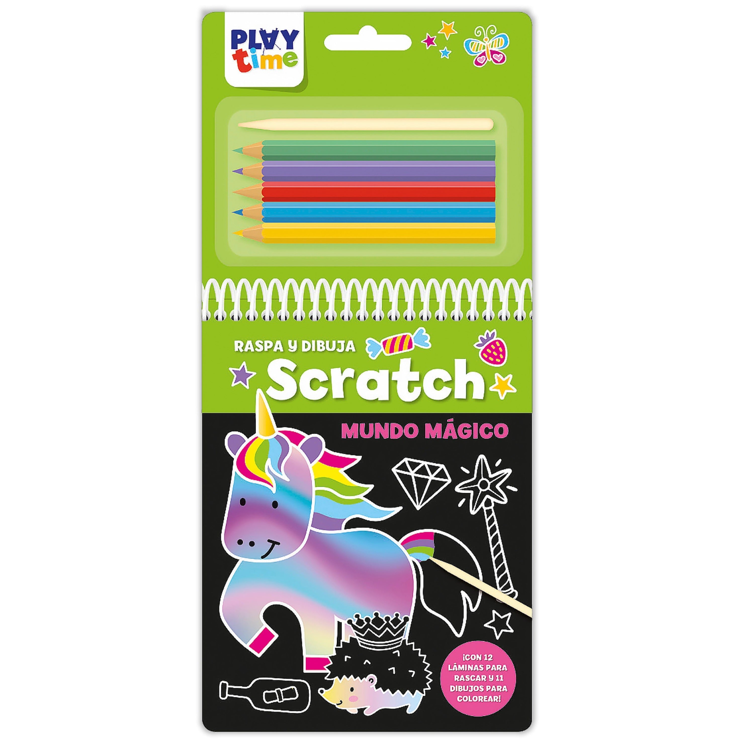 Raspa y dibuja Scratch · Mundo Mágico - La Chata Merengüela