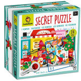 Secret Puzzle Bomberos: 24 piezas - La Chata Merengüela