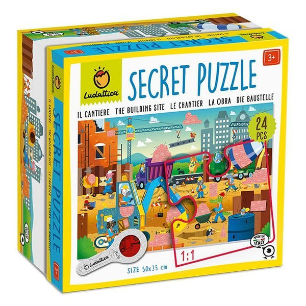 Secret Puzzle Las Obras: 24 piezas - La Chata Merengüela