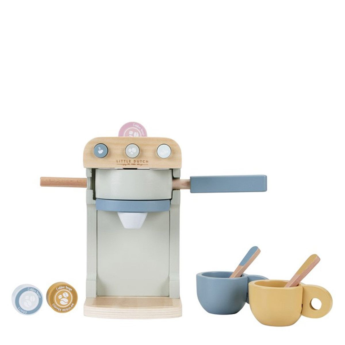 Set de Cafetera de Madera - La Chata Merengüela