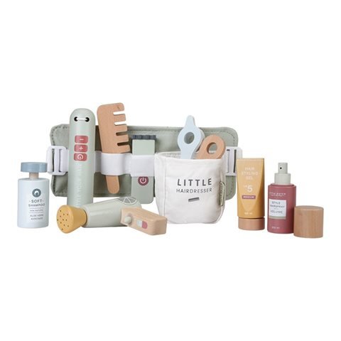 Set de peluquería de madera - La Chata Merengüela