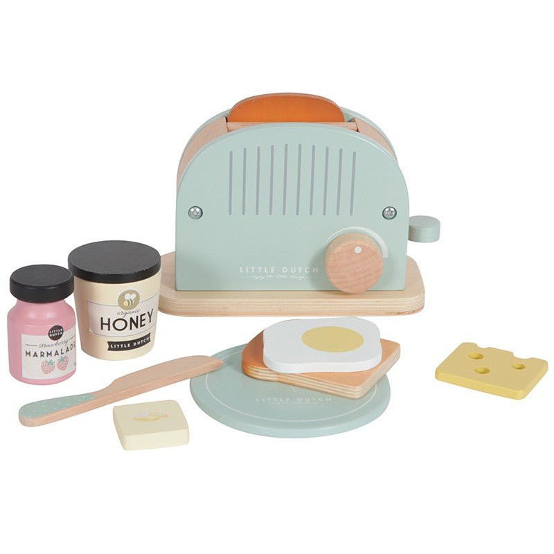 Set de Tostadora de Madera - La Chata Merengüela