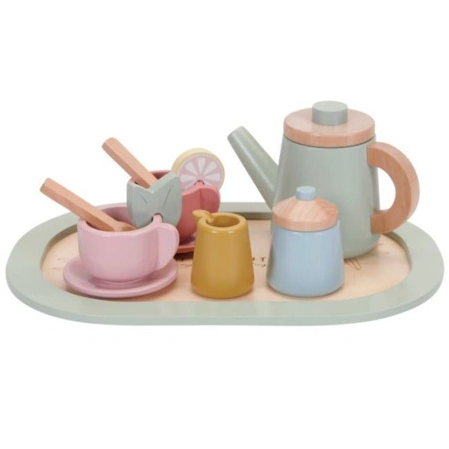 Set para té de madera - La Chata Merengüela