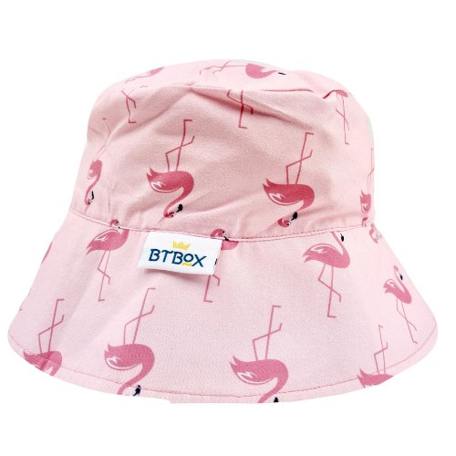 Sombrero reversible UPF +50 BTBOX · Flamingo - La Chata Merengüela