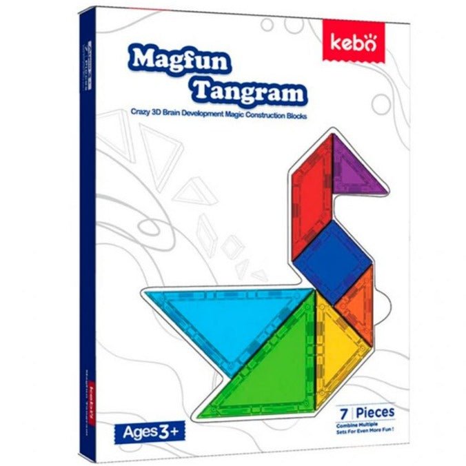 Tangram Traslúcido Magnético - La Chata Merengüela