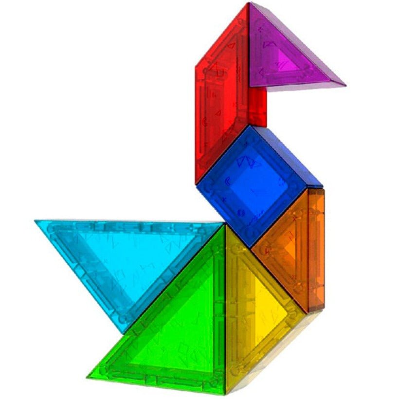Tangram Traslúcido Magnético - La Chata Merengüela