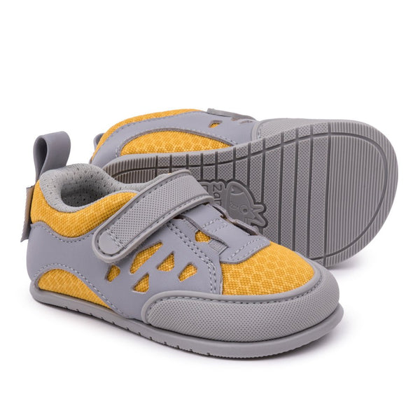 Zapato Feroz ONIL gris-amarillo - La Chata Merengüela
