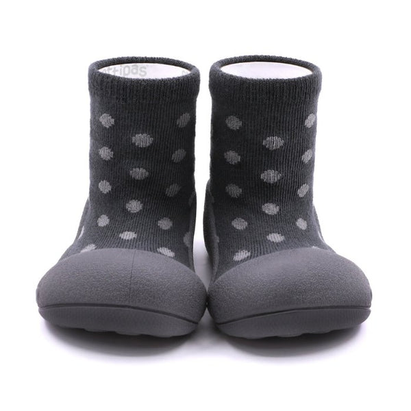 Zapatos Attipas · Dot dot charcoal grey - La Chata Merengüela