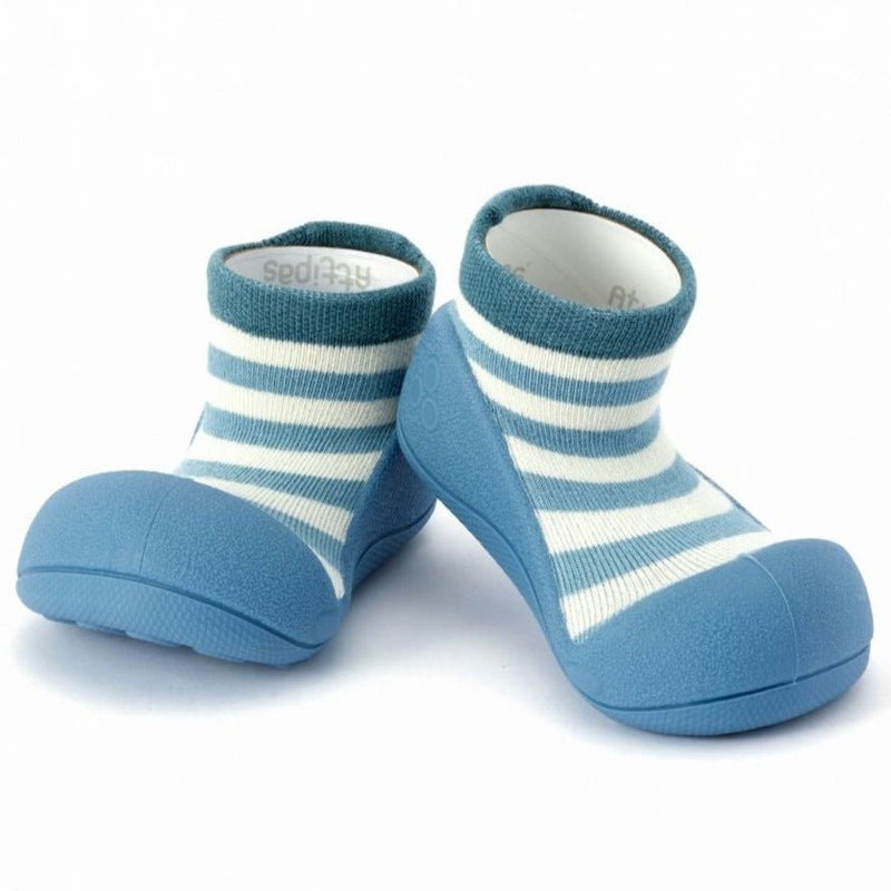 Zapatos Attipas Summer · Stripe blue - La Chata Merengüela